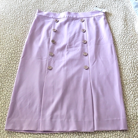 New York & Company Button-Front Pencil Skirt – Sleek, Polished - Picture 3 of 5